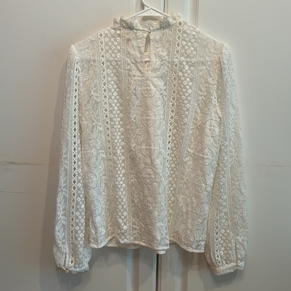 SOLD // Sézane RARE 'Valentine' Blouse in Ecru Size 40/US 8 - Picture 5 of 5